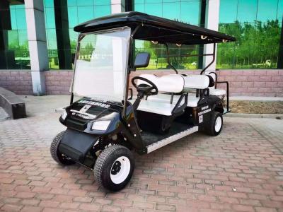 China 4+2 Seat Electric Car Golf Cart Four Wheeler Passenger Performance Golf Car for sale