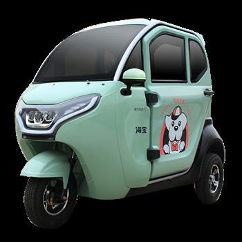 China Tourist Electric Passenger Tricycle Enclosed Electric Tricycle For Adults for sale