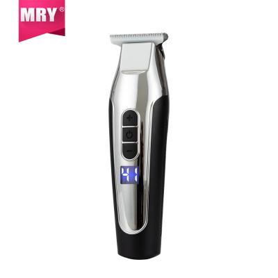 China MRY Outdoor Professional Hot Sale Hair Trimmer LCD Display Mini Electric Hair Shaver Show for sale