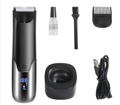 China Portable Safe Sensitive Hair Trimmer Safe Skin Body Hair Grooming Balls Groin Razor For Men for sale