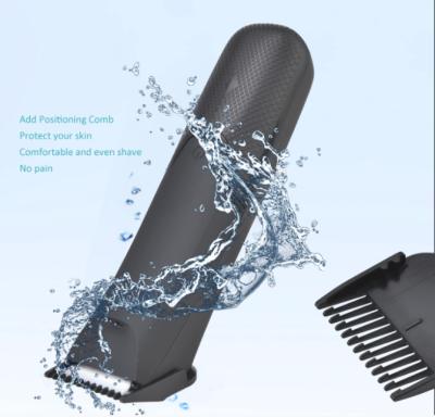 China Skin Tightening MRY Electric Groin Grooming Skin Safe Men's Waterproof Sensitive Area Trimmer Body Trimmer Shaving Set for sale