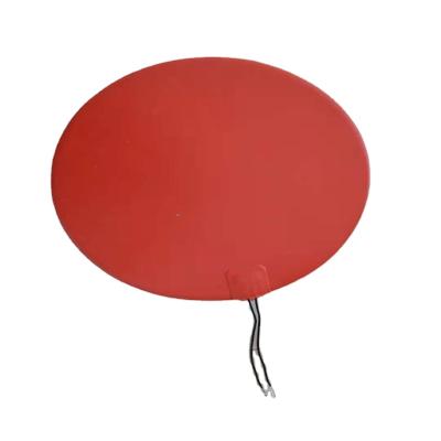 China High Performance 220v Silicone Rubber Flexible Round Heater Parts Industrial Heater With Thermostat for sale