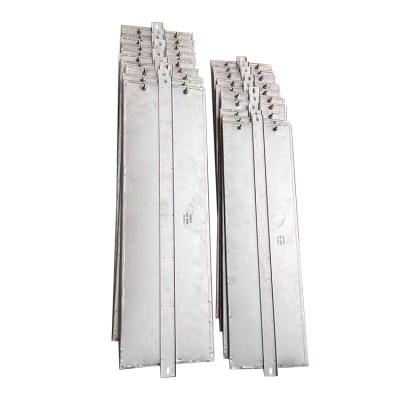 China Industrial Heater Parts Cheap Strip Heating Element Mica Flat Band Heater for sale