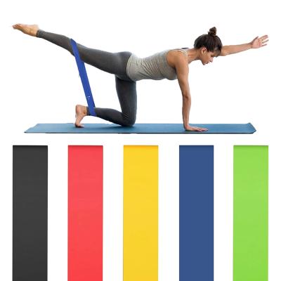 China Elastic Yoga Exercise Bands For Fitness Resistance Bands Gym Expander For Elastic Yoga Fitness Resistance Bands Butt Strength Training for sale