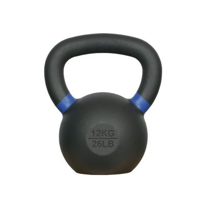 China Non-slip Kettlebell Men's Iron Fitness Household Commercial Sports Spray Kettle Bell 20KG for sale