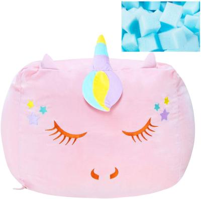 China Adjustable (Size) No Toy For Wholesale Children Chair Mini Kids Soft Sofa Bed Baby Dolls Stuffed Animals Baby Filling Sofa for sale