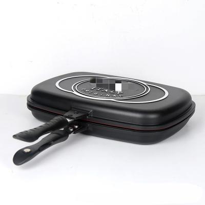 China Gas cooker 36/40cm Pan Grill Pan frying multi-functional double-sided non-stick for sale