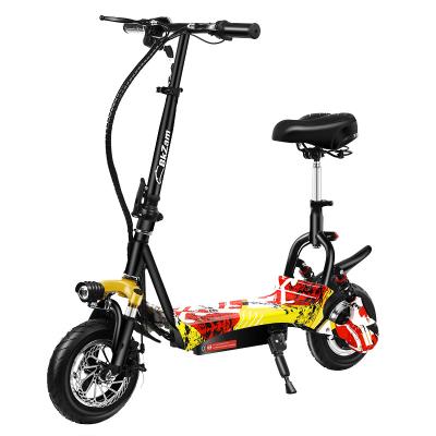 China New outdoor sports lithium battery unisex foldable electric scooter for sale