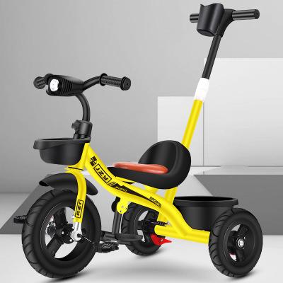 China Ride On Toy High Quality Best Price Baby Tricycle With Push Handle /Steel Baby Three Wheels Bike Kids Tricycle For Children for sale