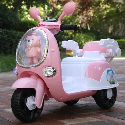 China Ride On Toy Factory Wholesale Cheap Price Cartoon Image Battery Operated Children Ride On Electric Motorcycle for sale