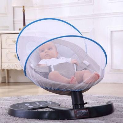 China Safety Comfortable Baby Dining Chair Hot Sale Children Swing Bouncer Baby Cradle Automatic Swing Chair With Music From China for sale