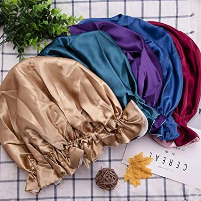 China Eco Hair Hood Night Sleeping Hoods Designer Sleeping Head Cap Cover For Women Girl AC857 for sale