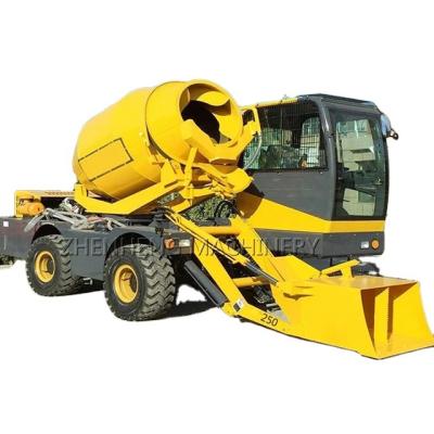 China Chinese factory self loading 3.5 m3 small concrete mixer truck for sale for sale