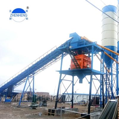 China Building Material Shops HZS90 Concrete Plant Commercial Concrete Batching Plant Concrete Mixing Plant for sale