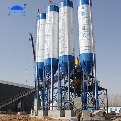 China Building Material Stores Automatic Prepared Concrete Batching Plant HZS120 120m3h Concrete Batching Plant for sale