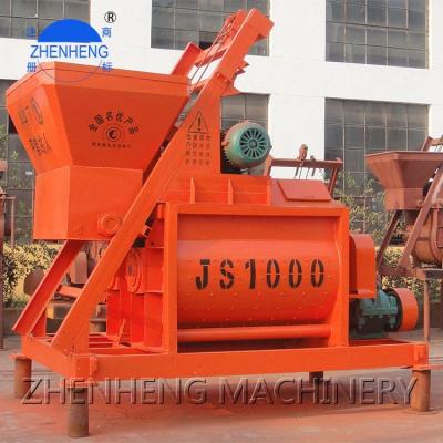 China Manufacturing Plant Horizontal concrete mixer for sale electric js1000 concrete mixer china portable concrete mixer factory price for sale