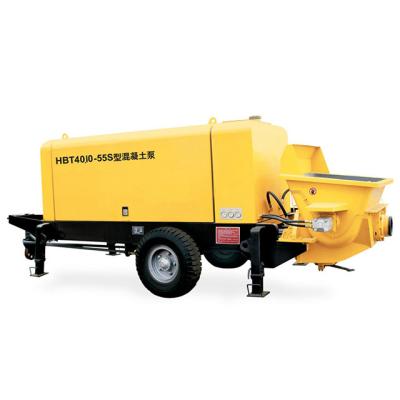 China Electric concrete concrete pump HBTS40 trailer china concrete pumping factory gasoline price in lower pakistan for sale