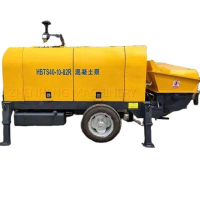 China China Factory New Mini Concrete Pump Hydraulic Pump Concrete Mixer HBTS40R Portable Concrete Transfer Pump for sale