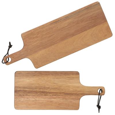 China New Design Longevity Acacia Wood Chopper Stocked Cutting Board for sale