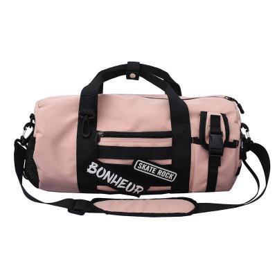 China New waterproof yoga fitness bag couples style outdoor shoulder handbag large capacity travel waterproof nylon bag for sale