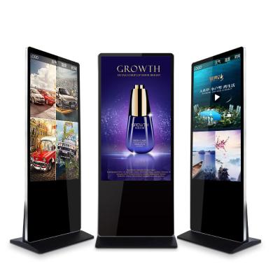 China Android Vertical 49 Inch Lcd Sign Display Video Advertising Display Indoor Digital Terminal Equipment Multimedia Machine for sale