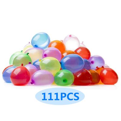 China Outdoor Summer Toys Water Balloons Fill 111pcs/pack Quick Up Games Toy Party Balloons Water Balls Summer Toys Bomb Out Door Games for sale