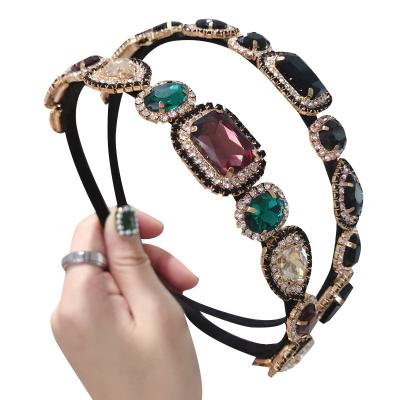 China Factory Custom Hot Sale Colorful Amazed Spring Soft Women Fashion Accessories Headband for sale