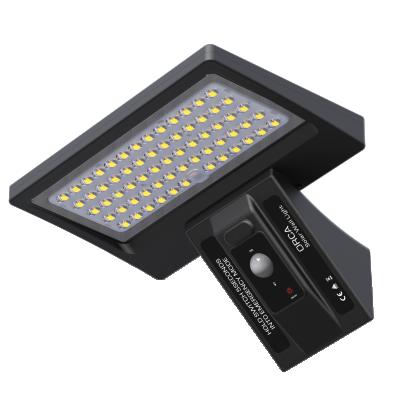 China Emergency Light Motion Sensor Solar Led Wall Lights Wireless Solar Powered IP65 Waterproof Solar Led Wall Light for sale