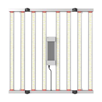 China Seed Starting Full Spectrum 720W Greenhouse Foldable Optical Led Grow Light Bar For Indoor Plant Light Led Lights for sale