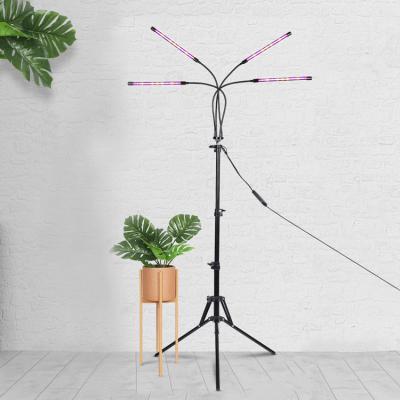 China Seed Starting New Design Garden Plants 80w Tripod Stand Grow Light Floor Lamp For Indoor Plants for sale