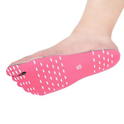 China Full New Amazon Waterproof Beach Unique Trending Hot Selling Self Adhesive Barefoot Pad For Sandals for sale