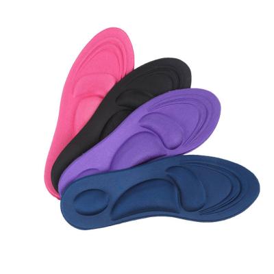 China Breathable Release Foot Pain 3d Polyurethane Foam Insole Arch Support Massaging Insole For Pain Relief for sale