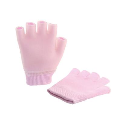 China Hand Heals Dry Skin And Cracked Silicone Hand Cooling Gel Scratching Fingerless Touch Screen Spa Moisturizing Gloves for sale