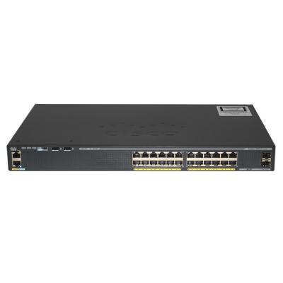 China LAN Lite Original New WS-C2960X-24TS-LL 2960-X 24 Ports Switch, 2960-X 24 GigE+2 X 1G SFP+ LAN Lite Managed Switch for sale