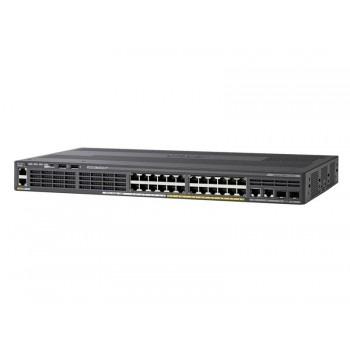 China LAN Base 24 GigE (8 PoE) +2 x 1G SFP+2 X 10/100/1000 switch BT WS-C2960X-24PSQ-L for sale