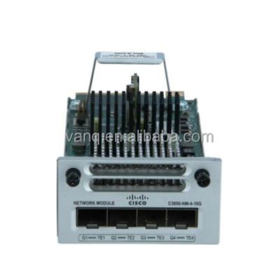 China Used Network Switch 3850 4 x 10GE Gigabit Ethernet Module C3850-NM-4-10G C3850-NM-4-10G for sale