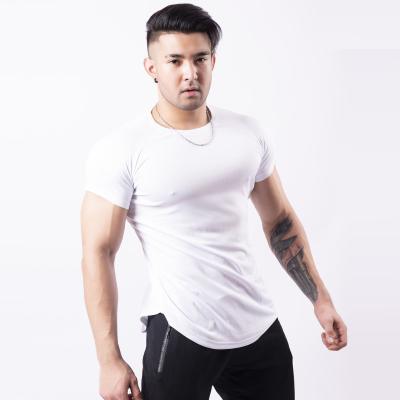 China Anti-Wrinkle 100% Polyester Loose Short Sleeves Custom Mens T-Shirts Oversized for sale