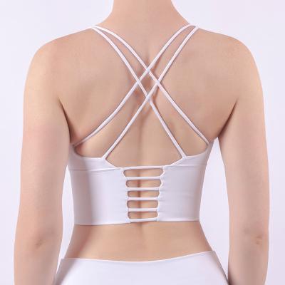 China Cheap Bra Women's Professional Manufacture Yoga Sport Fitness Breathable Eco-friendly Vest for sale