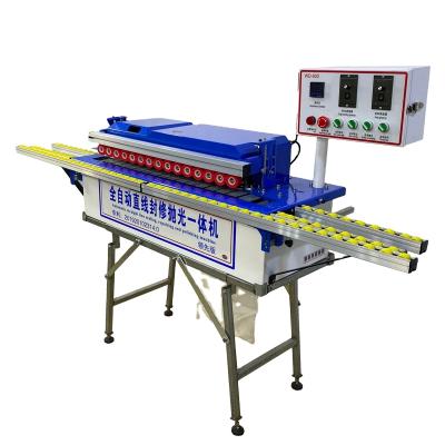 China WD600 Mini Woodworking Edging Machine Shops Building Material Portable Edge Edging Machine Automatic Home Decoration for sale