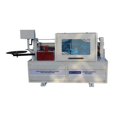 China Automatic mini board edge edging woodworking edge edging machine for panel furniture bander edge machine for sale