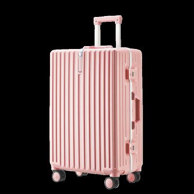 China Hard Shell Trolley Luggage BINHAO 2022 new 20''24''28'' Aluminum frame Trolley Luggage Fashion TSA Lock 3 Pieces PC Luggage Set Suitcase Factory OEM ODM for sale