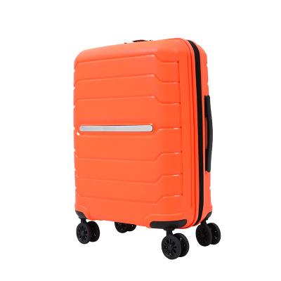 China Shell Trolley Luggage Set BH 22012 BINHAO PP Hard 3 Luggage Sets Wholesale TSA Lock Trolley Luggage Sets Suitcase Factory Unisex Style for sale