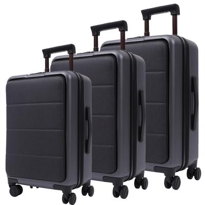 China BINHAO 22011 BINHAO TSA Luggage Set Hard Wholesale Luggage Sets BINHAO Custom Shell Trolley Luggage ABS+PC 3 Lock ODM OEM for sale