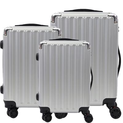 China Shell Trolley Luggage Hard BH 22026 ABS Luggage Sets TSA Lock Trolley Luggage Sets 3 Set Luggage BINHAO Custom ODM OEM for sale