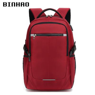 China BINHAO High Capacity Men's Travel Backpack Leisure Management Computer School Korean Student Schoolbag Travel Backpack for sale