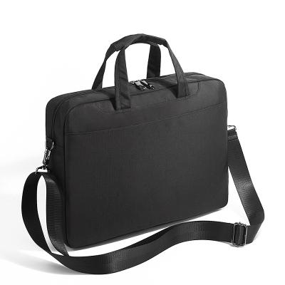 China Waterproof Briefcase Rolling Laptop Bag BINHAO Practical Cross - Body Oxford Cloth Fashion Business Briefcase Cross - Body Bag Classic Black Minimalist for sale