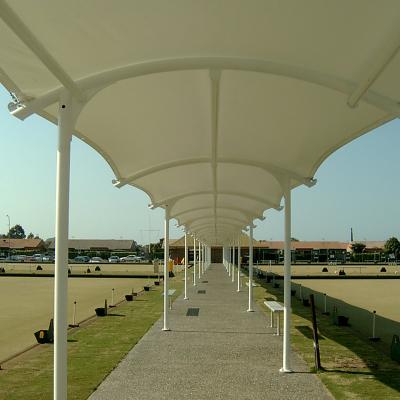 China Square Garden Membrane Square Structure for sale