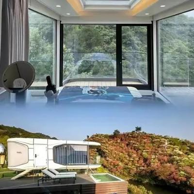 China Luxary Capsule Hotel Cabin Cabin Container House Space Economic Movable Prefab Home for sale