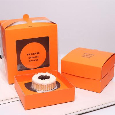 China New Design Hot Selling Cake Boxes Handmade With Window Cake Boxes With Cake Panels for sale