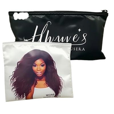 China Gift factory hot sale customized bags bags for hair wigs hair extension satin bag for sale